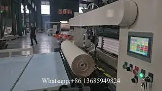 Best sale automatic label maxi roll kitchen towel machine production line