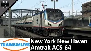 Let's Play Train Simulator 2016 - New York New Haven, ACS-64