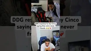 DDG response to Jay Cinco saying they were never friends 😭😭❤️&zwj;🩹 #ddg #ytshorts #fyp
