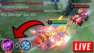 REVIEW SKIN JOHNSON LEGENDS❗ TUTORIAL JOHNSON MAGE HYPER❗