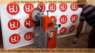 BTI Short Length Wire Cutting Machine, (Capacity 3 mm to 8 mm) Contact: +91-98141-26951