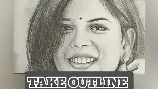 Easiest way of taking outline / drawing tutorial 