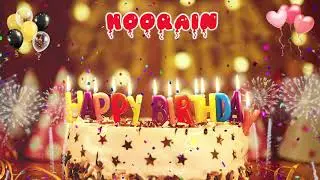 HOORAIN Birthday Song &ndash; Happy Birthday Hoorain
