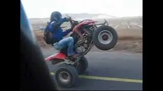 atv stunts in mjdal shams