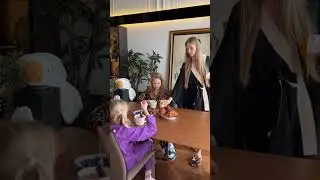 Как дочки собираются в частную школу!
