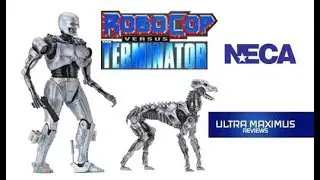 Endocop & Terminator Dog Robocop versus Terminator NECA