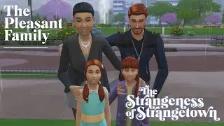 The Pleasant Family - CAS - Maxis Only - No CC - The Sims 4 - The Strangeness Project
