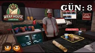 PATATESLER HAZIIR!!   Wrap House Simulator  GÜN:8