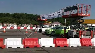Ford Focus RS VS Seat Leon Quarter Mile @ 2010 Inters