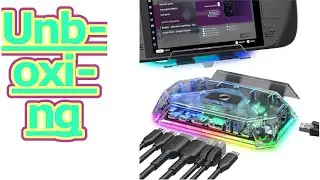 JSAUX RGB Docking Station Kompatibel Unboxing & Test Video