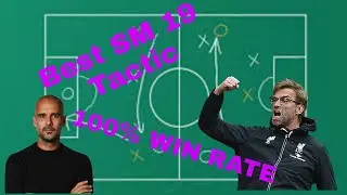 BEST TACTIC IN SOCCER MANAGER | 100% WIN RATE | SM 19