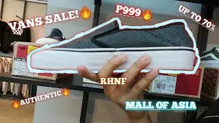 VANS SALE! MALL OF ASIA (UP TO 70% OFF)