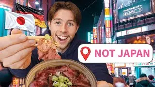 I Found Little Tokyo in the Middle of Europe! (Food Tour)