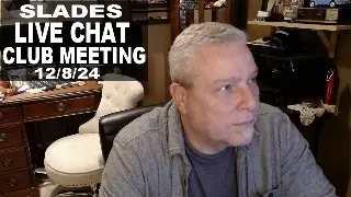 SLADES LIVE STREAM CLUB CHAT MEETING - 12/8/24 - VW BEETLE DIY CHANNEL AND RESTORATION - #vwbeetle