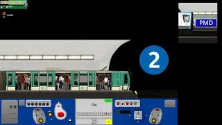 Paris Metro Driver (v4)/ Ligne 2/ MF01/ [ Non Commenté ]