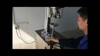 Semi auto can seaming closing machines