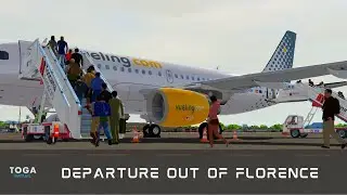 [P3Dv5.3] FSLabs A320 | Depature Out Of Florence
