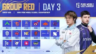 [NP] 2025 PMGC League | Group Red Day 3 | PUBG MOBILE Global Championship