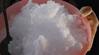 WHOLE LOT OF CRUSHED ICE POWDERY ICE & CARBONATED FROST | MOUTHWATERING CRUNCHY BOWL🤤😋 #vlogmasday19