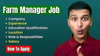 Farm Manager Job: Eligibility, Qualification & Salary | Private Agriculture Job | GrowinAgri Careers