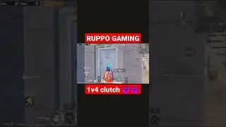 RUPPO best clutch 1v4 in military base 😈😈😱😱😱#ruppo#shorts#gamer