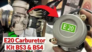 E20 Carburetor Kit BS3 & BS4 Royal Enfield UCE Bikes - NEW UPDATE