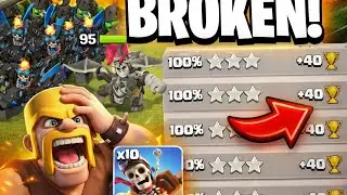 Legend League 3star ⭐ Every Time?! INSANE COC Attack/ Town Hall 18 easy 3 star Attack strategy 