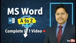 MS Word 2026 | Microsoft Word |MS Word tutorial | MS Word in Hindi | MS Word full course