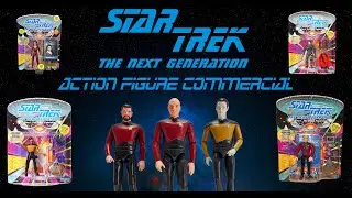 Атака Боргов! Реклама фигурки Star Trek TNG (Playmates)
