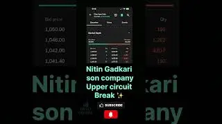 Nitin Gadkari Son&rsquo;s Company break  Upper Circuit | CIAN Agro Stock Rally Explained&rdquo;