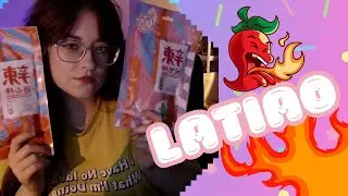 💤 [PL ASMR] viral TEST chińskiej przekąski - LATIAO (eating sounds, whispering, polskie asmr) 💤