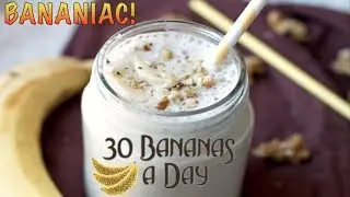 The ULTIMATE Banana and Date Smoothie (Raw Vegan Recipe)