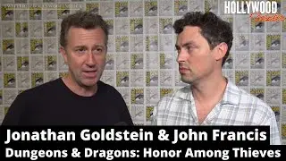 Jonathan Goldstein & John Francis Daley | Revelations at Comic Con of  'Dungeons & Dragons'