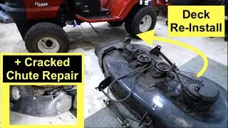 LT2000 Mower Deck Installation | Belt Replacement
