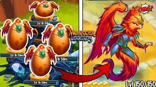 🔴Monster Legends - FLAMEARA level 100 REview!!😱 Bounty Hunt Cazarrecompensas