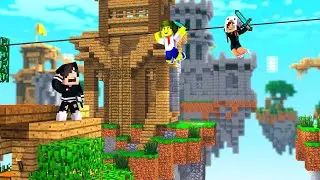 SKY WARS COM O CASAL RAELHA NO MINECRAFT  !
