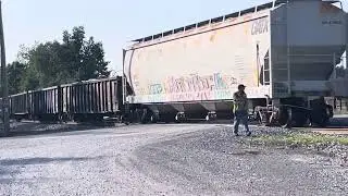 B&P Local Entering Dubois Yard