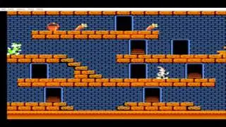 Bugs Bunny Crazy Castle Atari oyunu (atari,nes game) (atari,nes game)