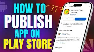 how to publish app on play store 2025 |  how to upload app on play store | upload app to google play
