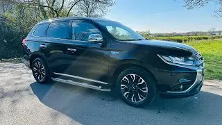 MITSUBISHI OUTLANDER GX 4H (PHEV / ELECTRIC TWINMOTORS) AUTOMATIC - 2017 MODEL - AIR CON - SAT NAV!