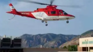LF 39 landing McKay Dee Hospital
