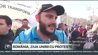 Rom&acirc;nia, Ziua Unirii cu proteste