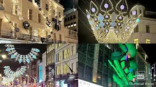 Christmas Lights In London | Oxford Street Christmas Lights 2023