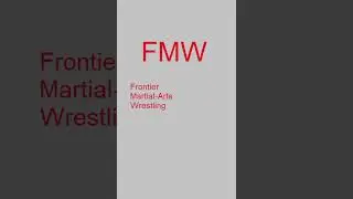 Frontier Martial Arts Wrestling / FMW #wrestling  #promotion #wrestlingpromotion