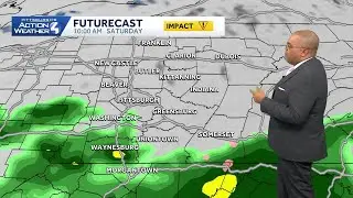 January 9 Forecast: More rain for Saturday in Western PA