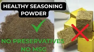 Homemade Natural Seasoning Powder | No Preservatives, No MSG.100% Natural & Organic