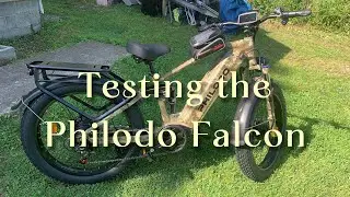 Riding the Philodo Falcon e-bike