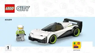 LEGO Instructions - City - 60489 - Jet vs. Car - Racing (Book 1)