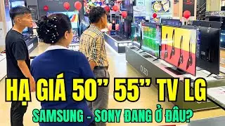Hạ Gi&aacute; TV 50 55 inch LG đời 2025 - Gi&aacute; Rẻ Vượt Mặt Samsung v&agrave; Sony