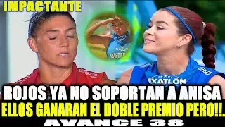 ROJOS YA NO SOPORTAN A ANISA ELLOS GANARAN EL DOBLE PREMIO PERO!!... EXATLON ESTADOS UNIDOS